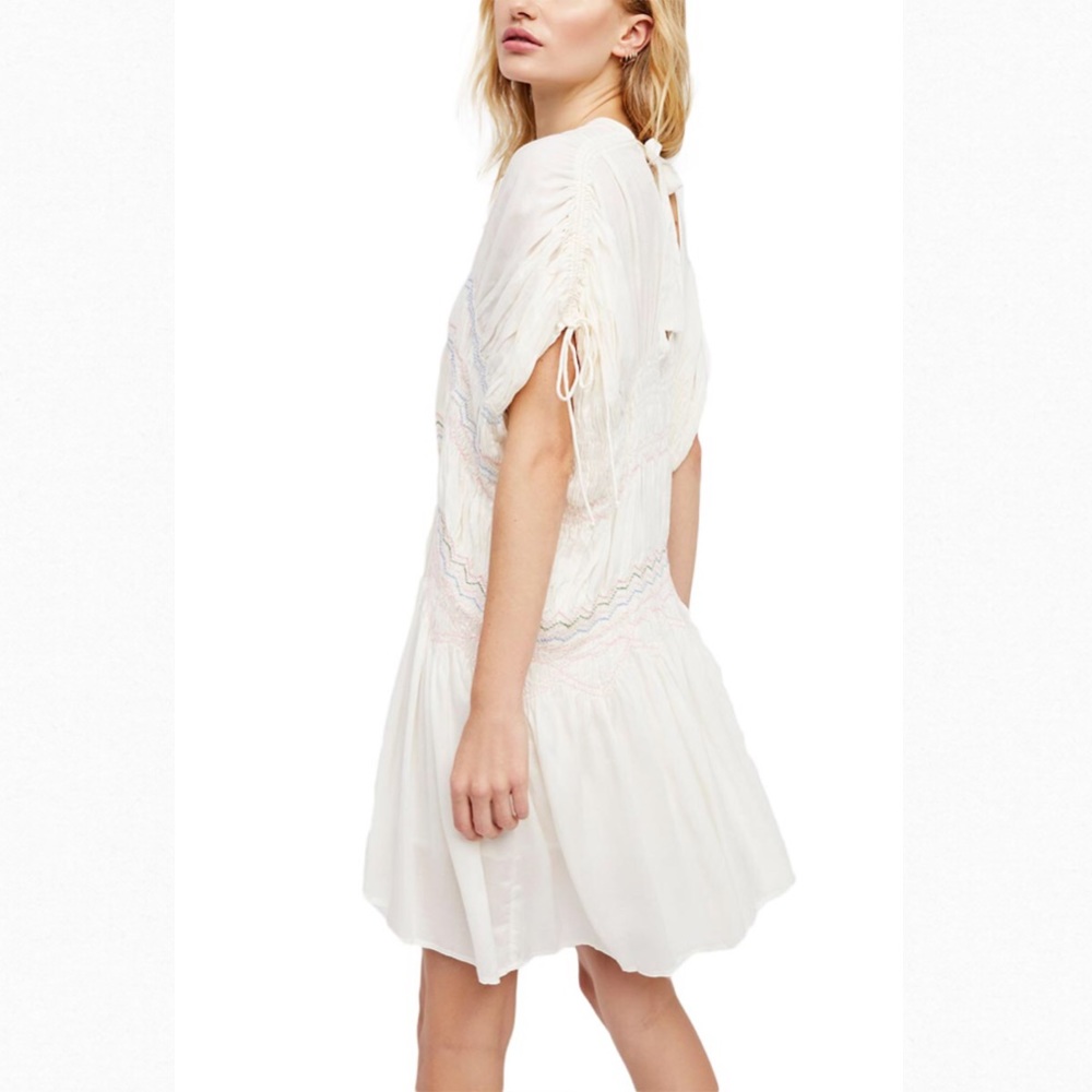 Free People Embroidered Dress NWT